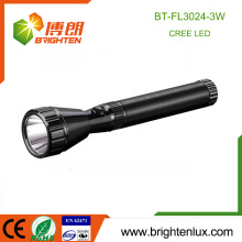 Factory Wholesale 2SC battery Used Aluminum Handheld 180 Lumen Strong Light Long Beam Rechargeab 3w Cree Police led Torch Light